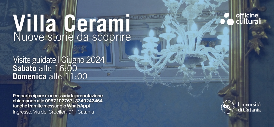 Visite guidate a Villa Cerami | giugno 2024