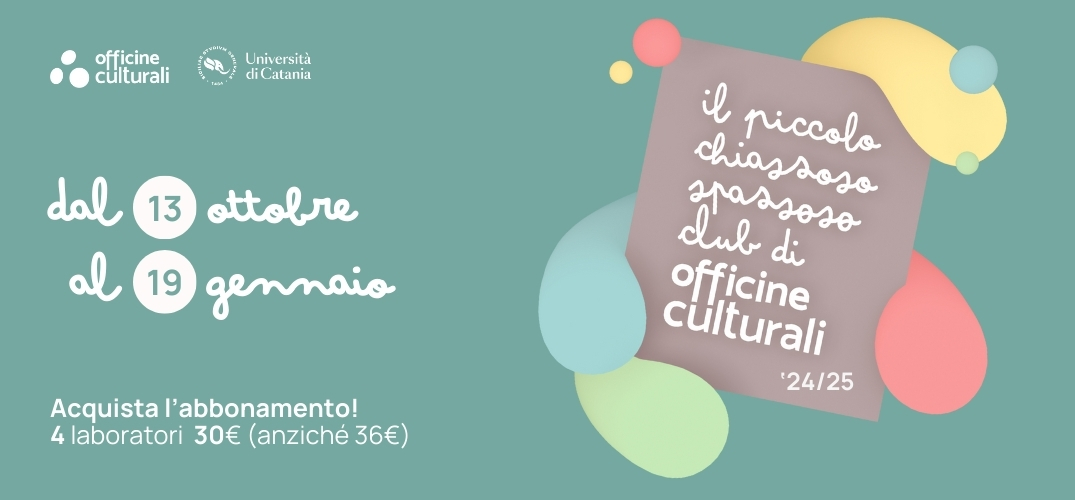 Il piccolo, chiassoso, spassoso club di Officine Culturali 2024/25