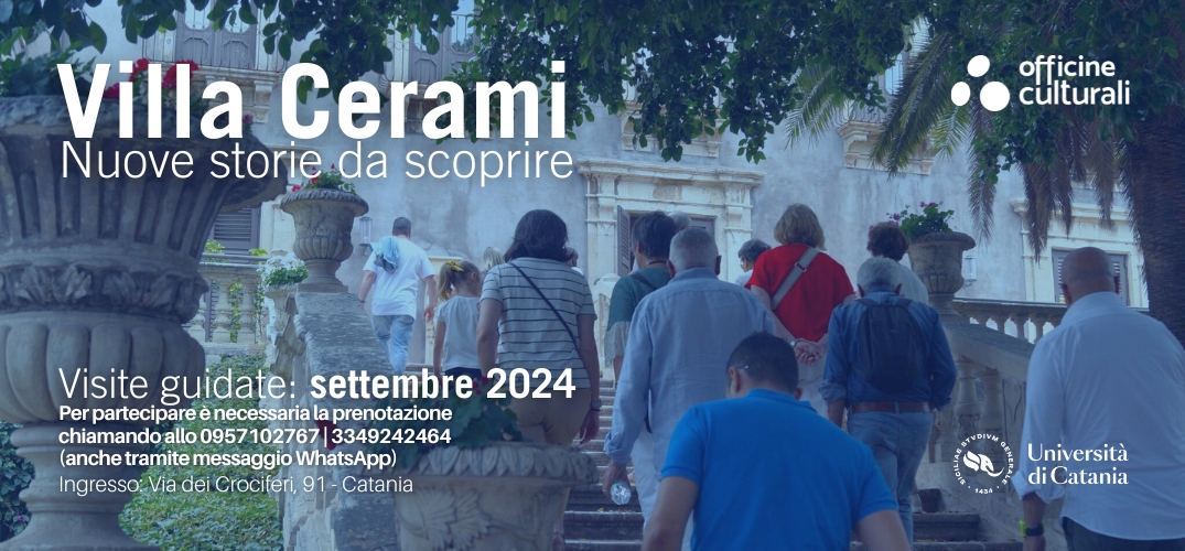 Visite guidate a Villa Cerami | settembre 2024