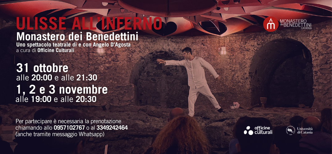 Ulisse all’inferno: spettacolo teatrale itinerante