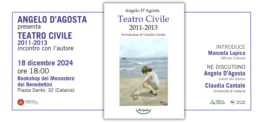 Angelo D’Agosta presenta Teatro Civile